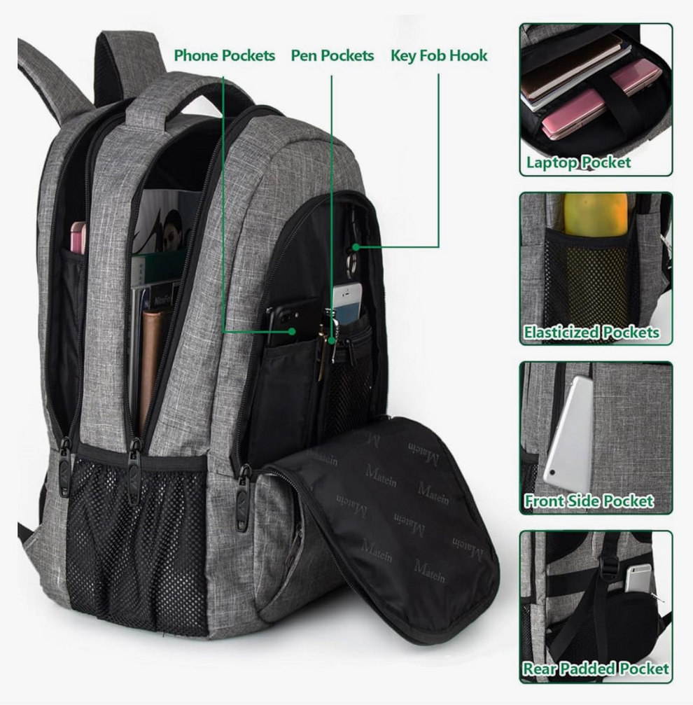 Travel/School Backpack with Level IIIA Bulletproof Insert (11" x 14