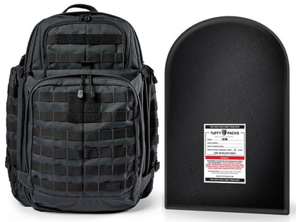 5.11 Tactical Backpack - RUSH 72® 2.0 with Level IIIA Ballistic Shield (12" x 18")