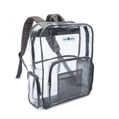 Clear TuffyPacks Backpack with Level IIIA Bulletproof Insert (12" x 16")